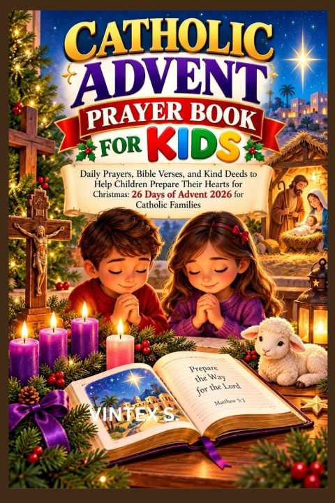 Book CATHOLIC ADVENT PRAYER BOOK FOR KIDS Vintex S.