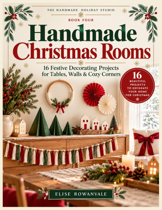 Buch Handmade Christmas Rooms Elise Rowanvale
