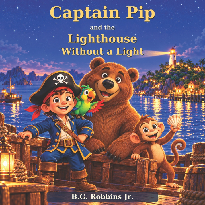 Carte Captain Pip and the Lighthouse Without a Light B.G. Robbins Jr.
