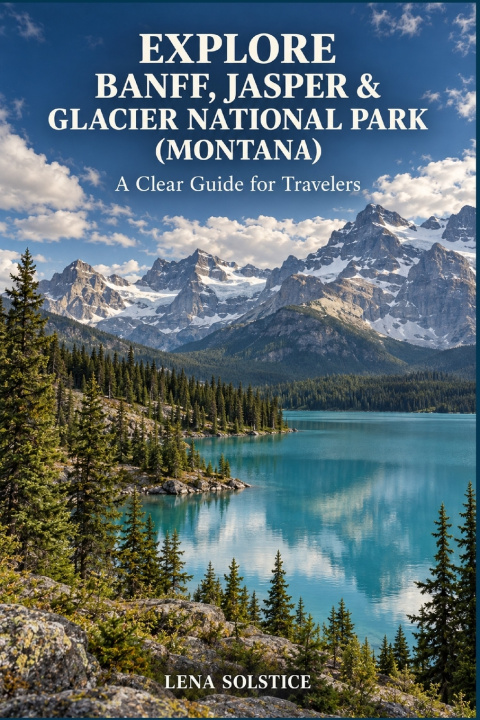 Carte Explore Banff, Jasper & Glacier National Park (Montana) Lena Solstice