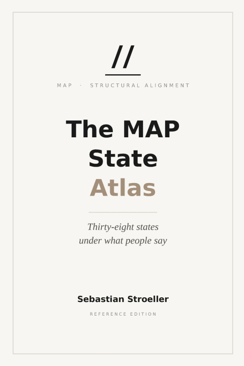 Knjiga The MAP State Atlas Sebastian Stroeller