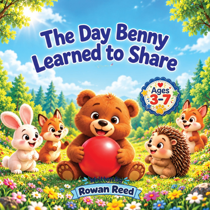 Book The Day Benny Learned to Share Rowan Reed