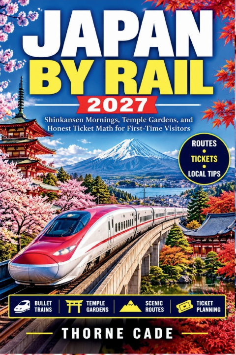 Carte Japan by Rail 2027 Thorne Cade