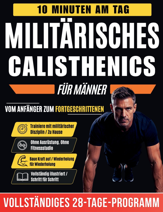 Buch Militärisches Calisthenics für Männer Mina Core
