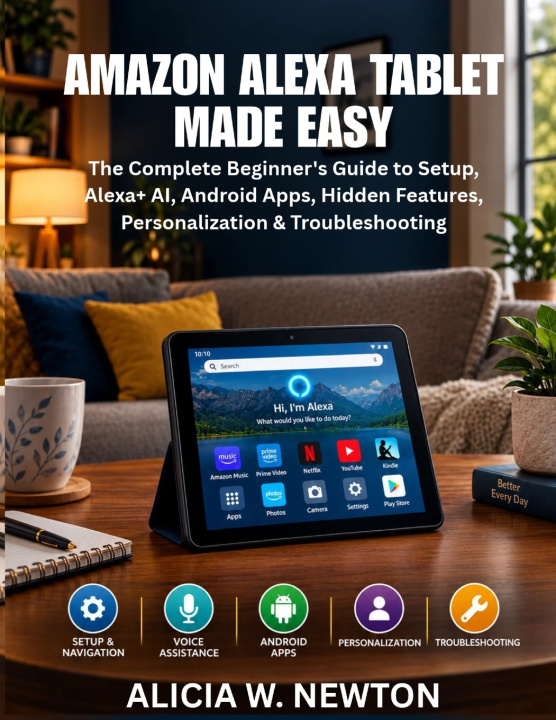 Carte AMAZON ALEXA TABLET MADE EASY Alicia W. Newton