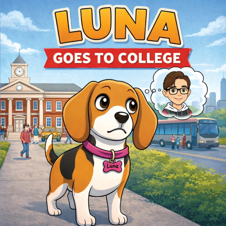 Książka Luna Goes to College Amy Falkofske