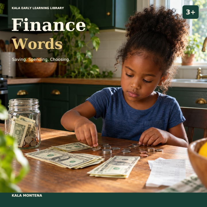 Boek Finance Words Curious World | Ages 3+ Kala Montena