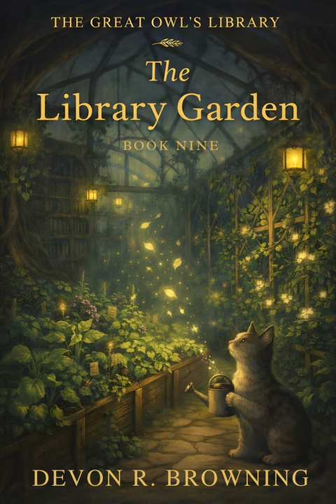 Книга The Library Garden Devon R. Browning
