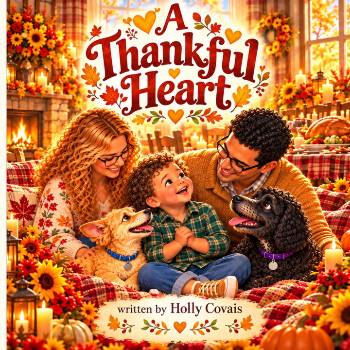 Carte A Thankful Heart Holly Josephine Covais
