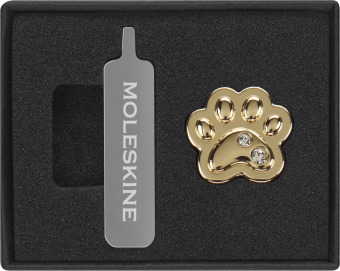 Játék Moleskine Pin Pfotenabdruck 