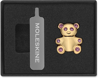 Igra/Igračka Moleskine Pin Teddybär Rosa 