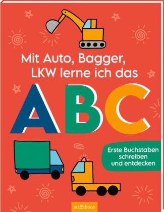 Könyv Mit Auto, Bagger, LKW lerne ich das ABC Katja Mensing