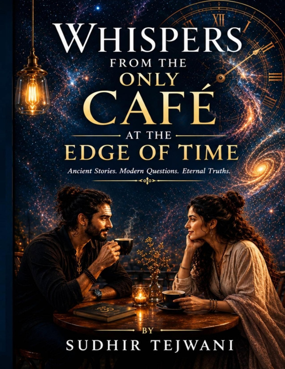 Buch Whispers from the Only Café at the Edge of Time SUDHIR TEJWANI