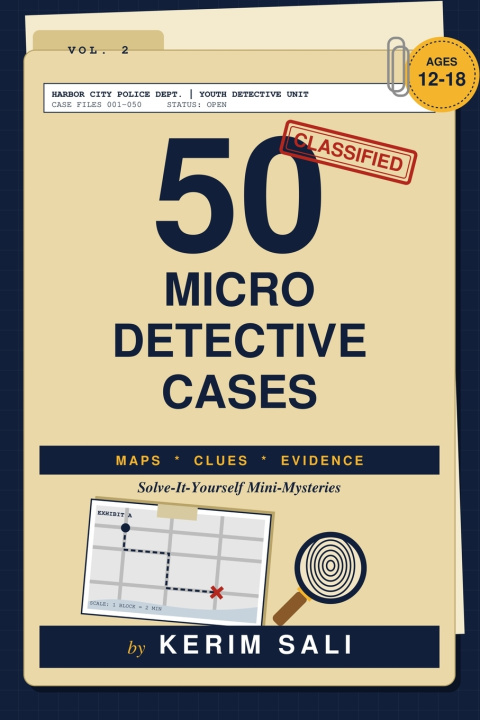 Buch 50 Micro Detective Cases, Vol. 2 KERIM SALI