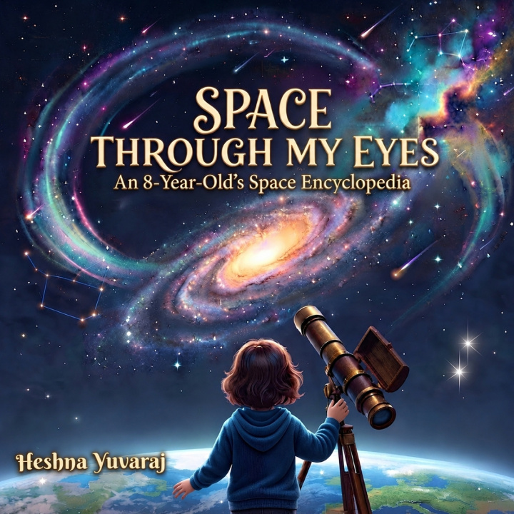 Libro Space Through My Eyes Heshna Yuvaraj