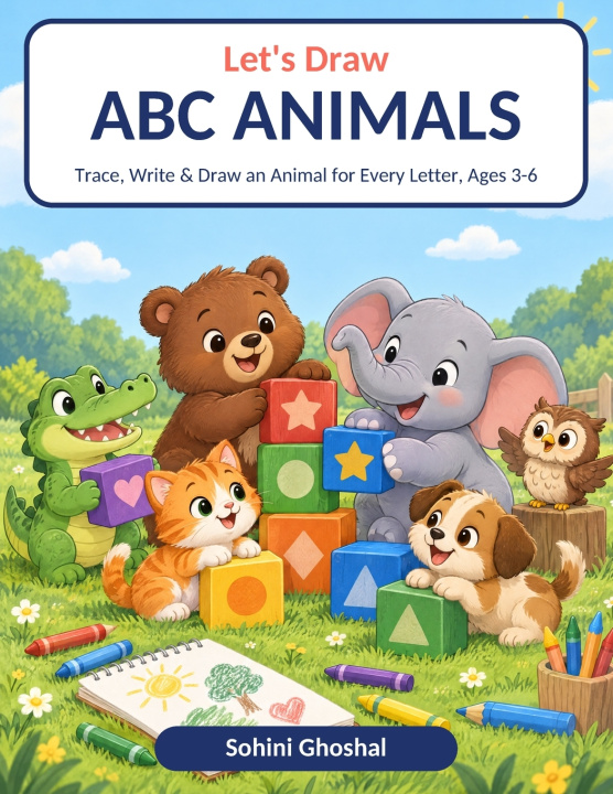 Carte Let's Draw ABC Animals Sohini Ghoshal