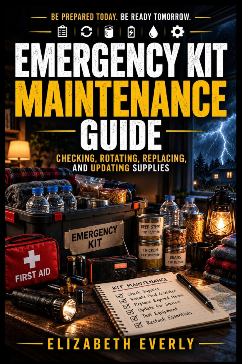 Libro Emergency Kit Maintenance Guide Elizabeth Everly