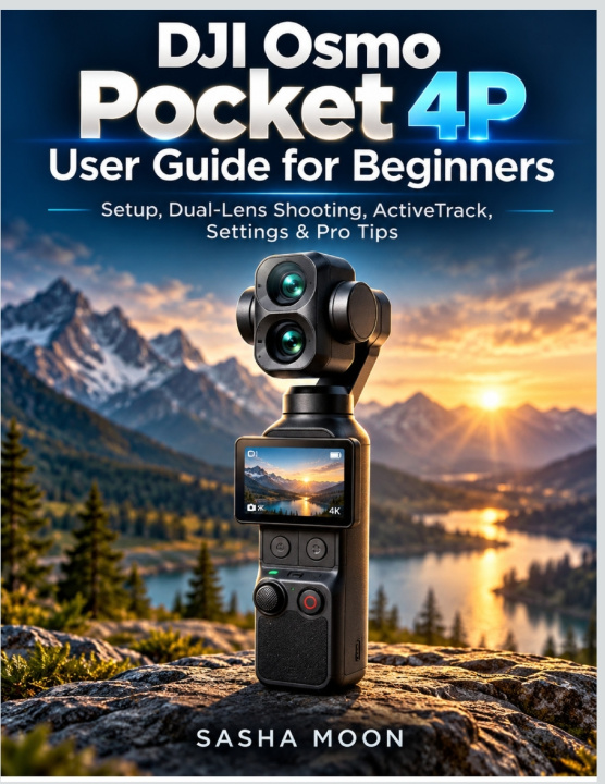 Buch DJI Osmo Pocket 4P User Guide for Beginners Sasha Moon