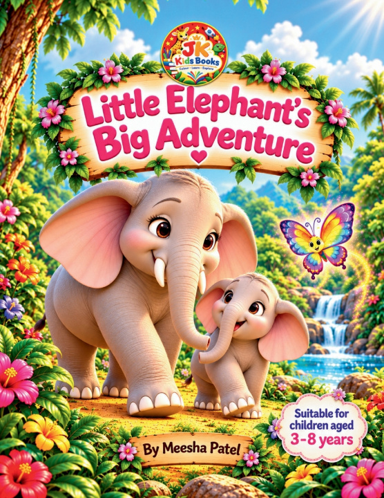 Boek Little Elephant's Big Adventure Meesha Patel