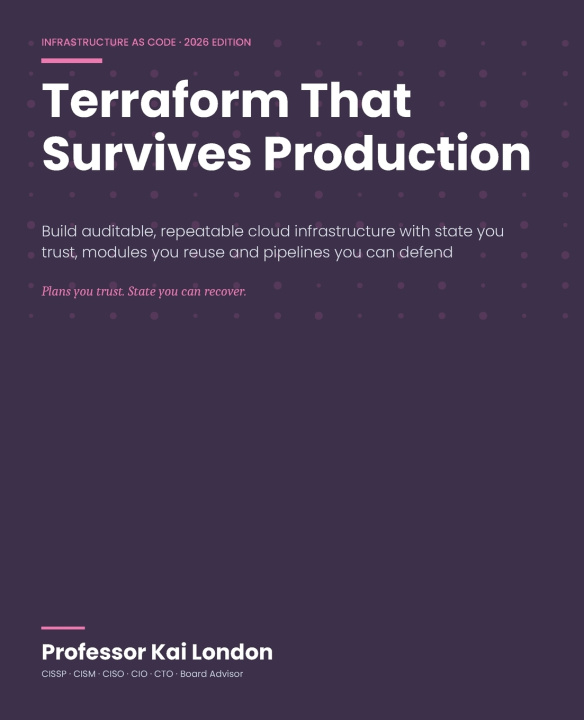 Libro Terraform That Survives Production Kai London
