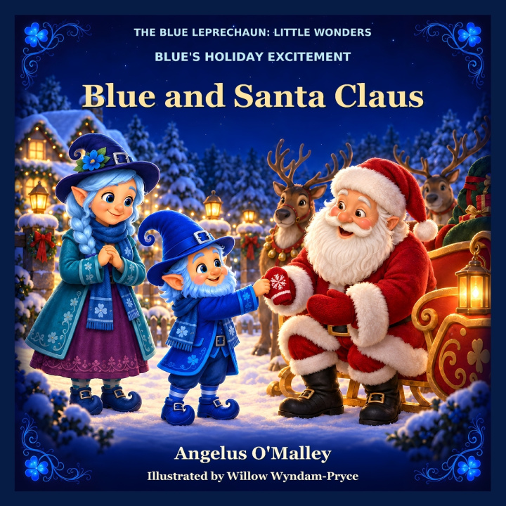 Buch Blue and Santa Claus Angelus O'Malley