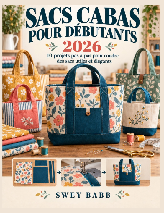 Libro SACS CABAS POUR DÉBUTANTS 2026 SWEY BABB