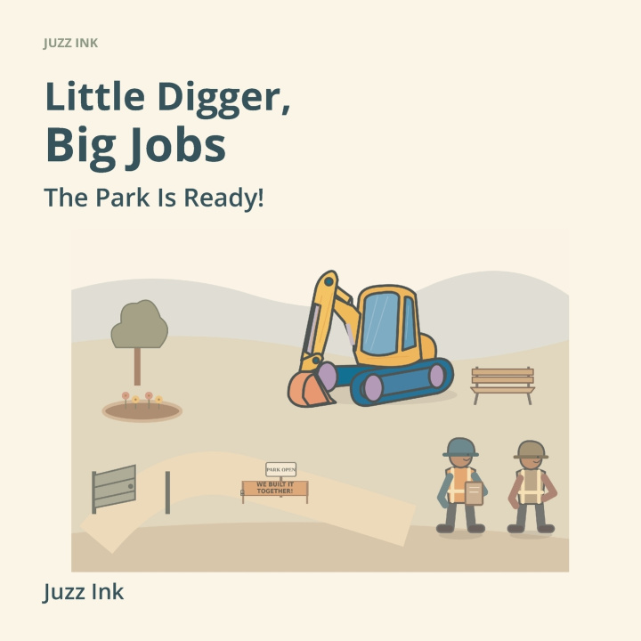 Book Little Digger, Big Jobs Juzz Ink