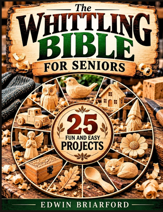 Libro The Whittling Bible for Seniors Edwin Briarford