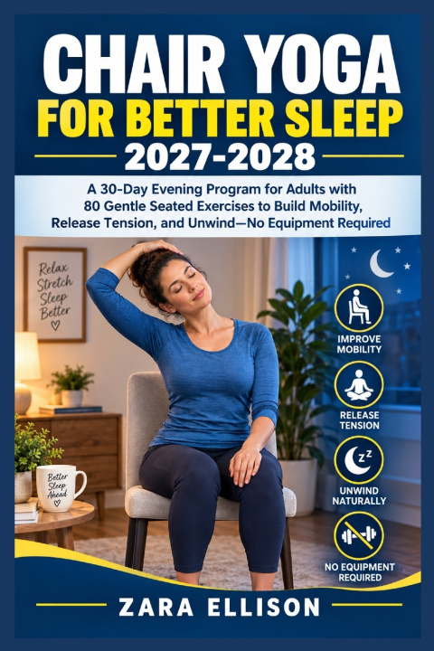 Könyv CHAIR YOGA FOR BETTER SLEEP 2027-2028 Zara Ellison