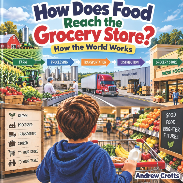 Könyv How Does Food Reach the Grocery Store? Andrew Crotts