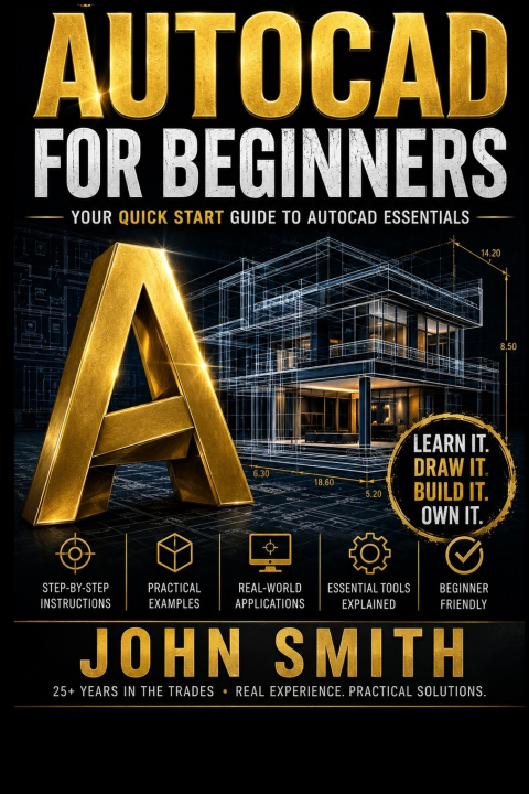 Kniha AutoCAD for Beginners John Smith