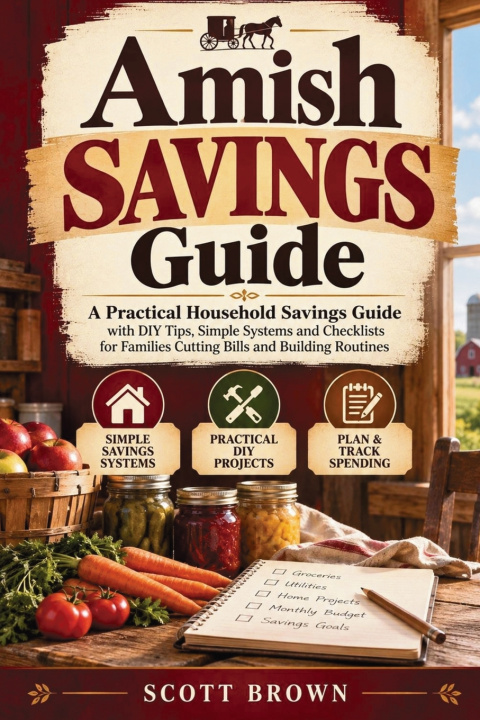 Knjiga Amish Savings Guide Scott Brown