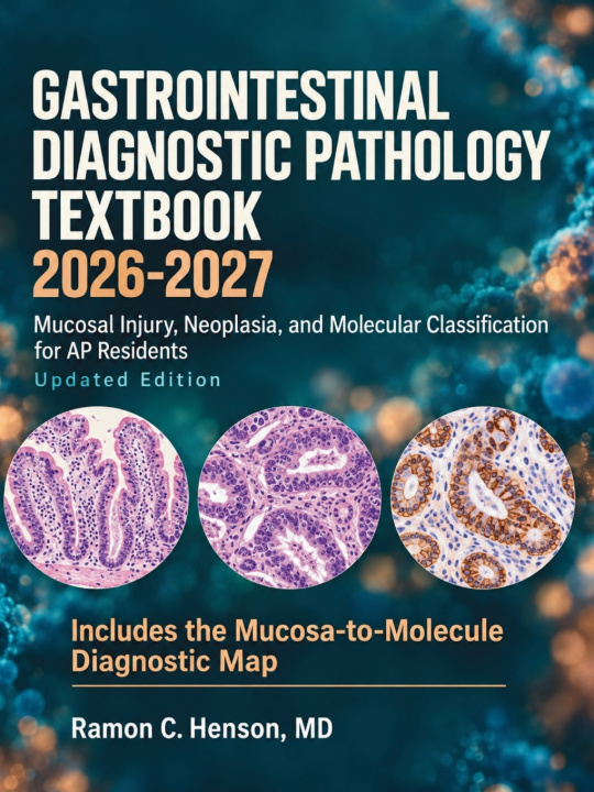 Boek Gastrointestinal Diagnostic Pathology Textbook 2026-2027 MD Ramon C. Henson
