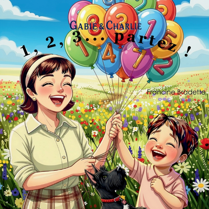 Kniha Gabie & Charlie 1, 2, 3... partez ! Francine Bradette