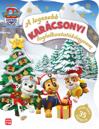 Kniha Mancs Őrjárat - A legszebb karácsonyi foglalkoztatókönyvem 
