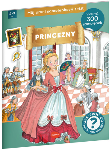 Boek Můj první samolepkový sešit Princezny 