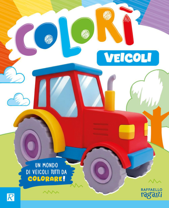 Libro Veicoli. Colorì 