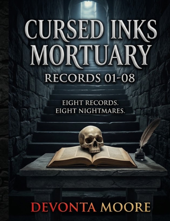 Libro Cursed ink's mortuary record 01-08 DeVonta Sylvester Moore