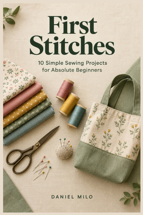 Książka First Stitches Sew with Dan