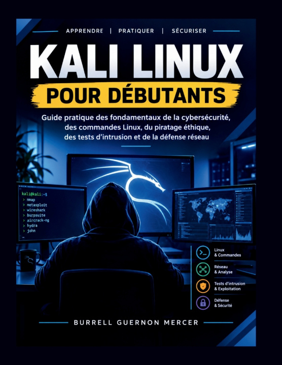 Libro Kali Linux Pour Débutants Burrell Guernon Mercer