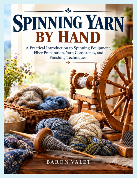 Knjiga SPINNING YARN BY HAND BARON VALET