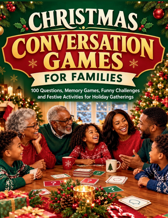 Book CHRISTMAS CONVERSATION GAMES for Families ELENA K. MARLOWE