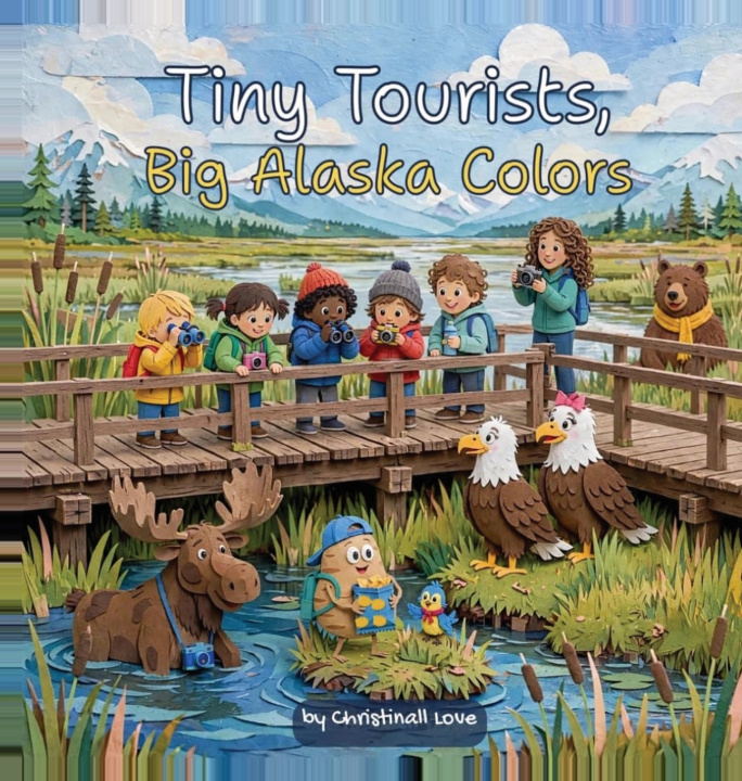 Buch Tiny Tourists, Big Alaska Colors Christinall Love