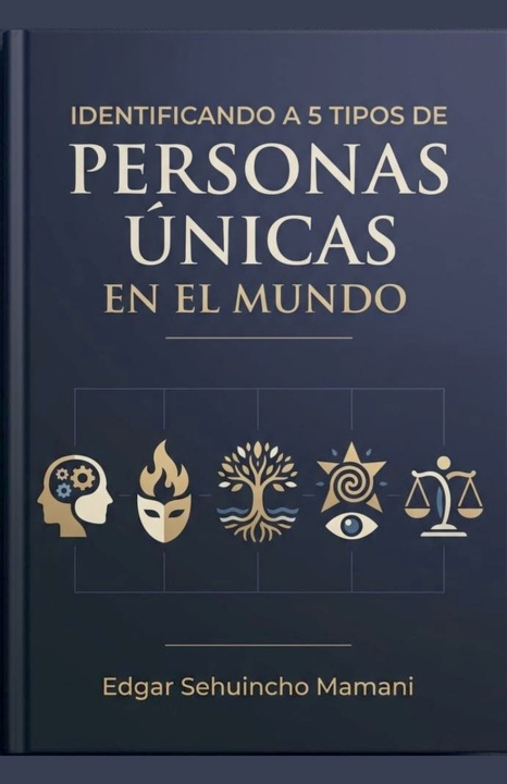 Knjiga 5 Tipos de Personas Únicas Edgar Sehuincho Mamani