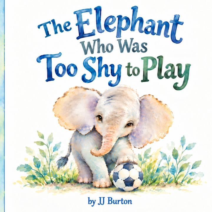 Könyv The Elephant Who Was Too Shy to Play JJ Burton
