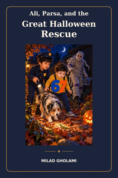 Könyv Ali, Parsa, and the Great Halloween Rescue Milad Gholami