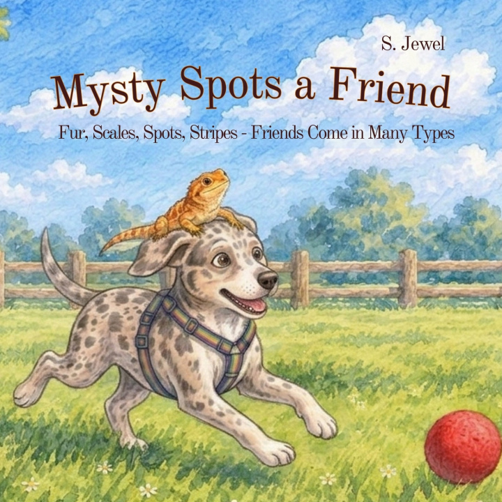 Kniha Mysty Spots a Friend S. Jewel
