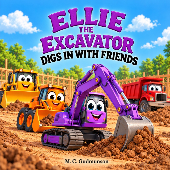 Buch Ellie the Excavator Digs in with Friends M.C. Gudmunson