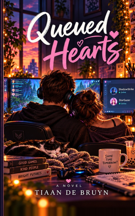 Книга Queued Hearts Tiaan de Bruyn