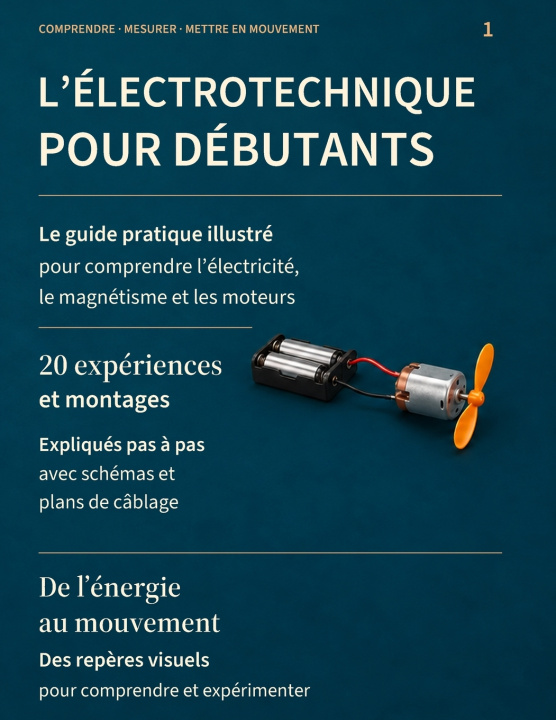 Buch L'électrotechnique pour débutants Julien Delcourt